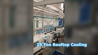 HVAC trên mái nhà Làm mát và sưởi ấm AC